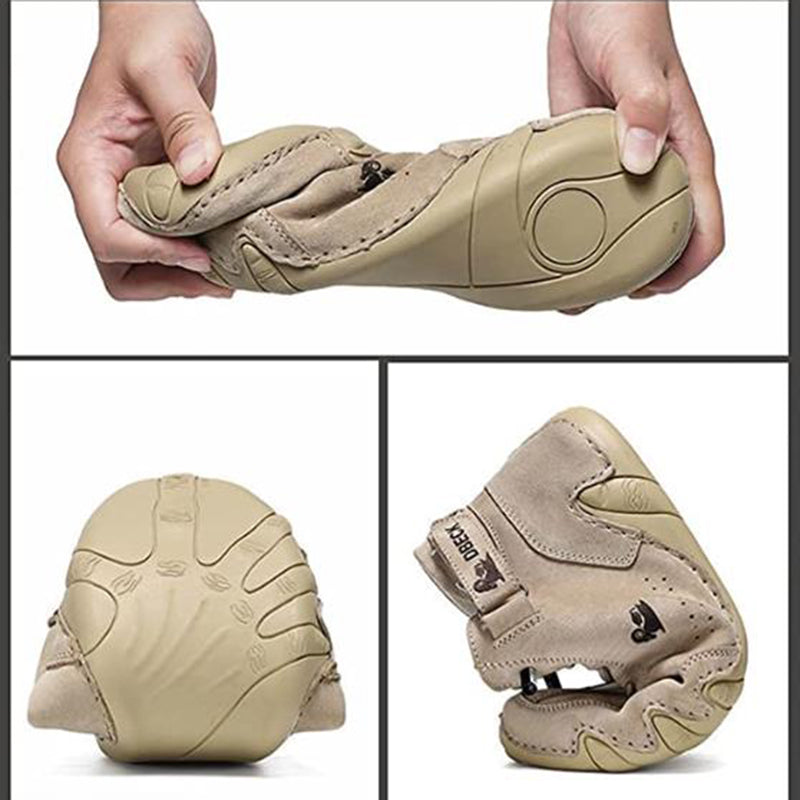 Pánské Ankle Boty Podzim Zima Suede Velcro Šněrovací Tenisky pro Stylový Komfort