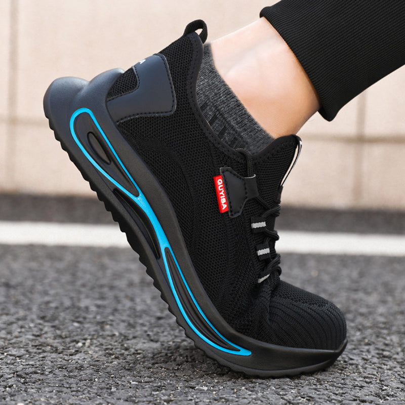 Ocelové Špičky Obuv Pro Muže Pracovní Bezpečnostní Nonslip Sneakers