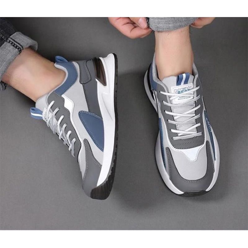 Pánské Casual Sneakers – Měkká Podešev Barevné Tenisky